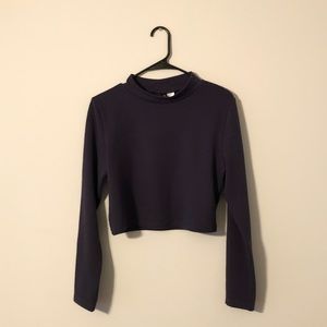 H&M Turtle Neck Crop Top